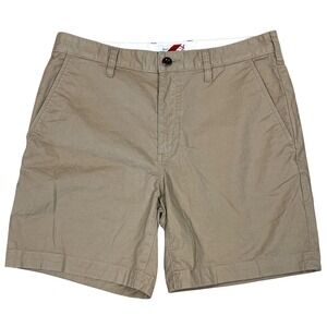 Best Made Co Chino Shorts Mens 32x7 Beige Flat Front Classic Preppy